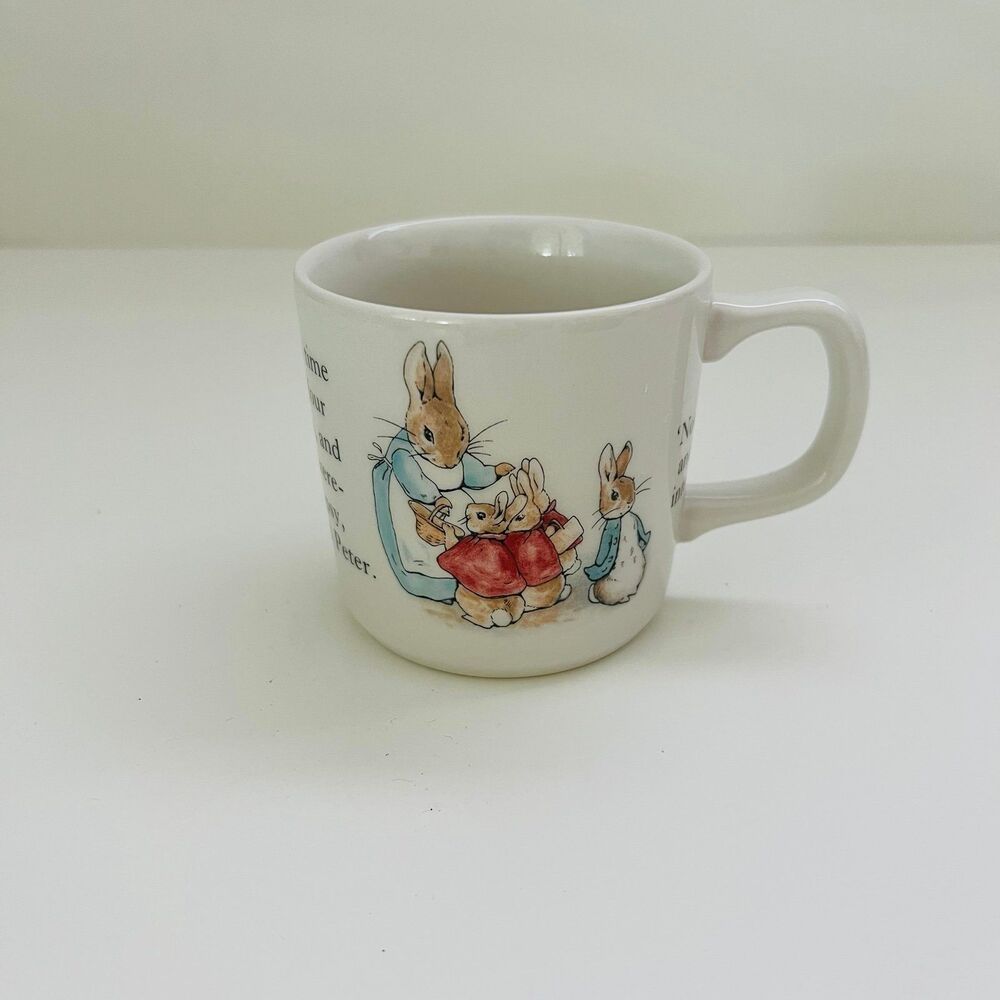 WEDGWOOD Frederick Warne & Co. Peter Rabbit Children's Porcelain Mug